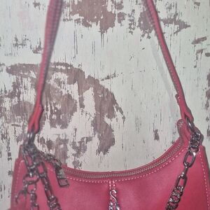 Steve Madden Red Chain Shoulder Bag